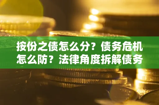 济南按份之债怎么分？债务危机怎么防？法律角度拆解债务分配与风险自保指南