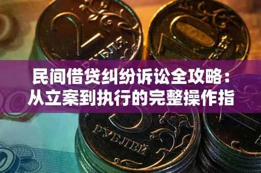 济南民间借贷纠纷诉讼全攻略：从立案到执行的完整操作指南