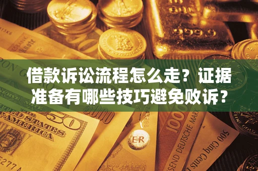 济南借款诉讼流程怎么走？证据准备有哪些技巧避免败诉？
