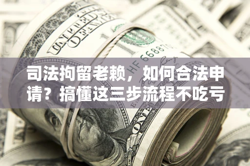 济南司法拘留老赖，如何合法申请？搞懂这三步流程不吃亏！