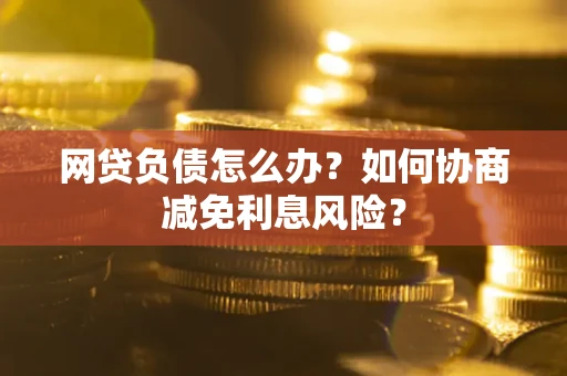 济南网贷负债怎么办？如何协商减免利息风险？