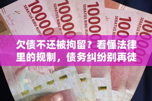 济南欠债不还被拘留？看懂法律里的规制，债务纠纷别再徒劳奔波