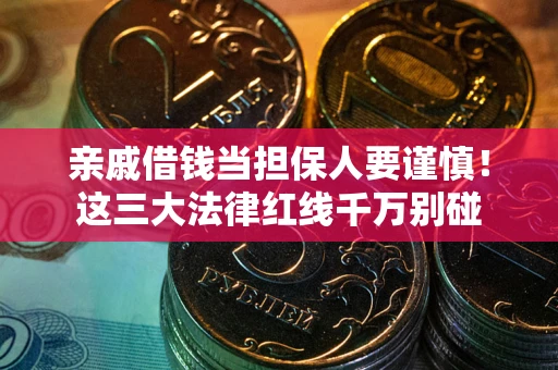 济南亲戚借钱当担保人要谨慎！这三大法律红线千万别碰