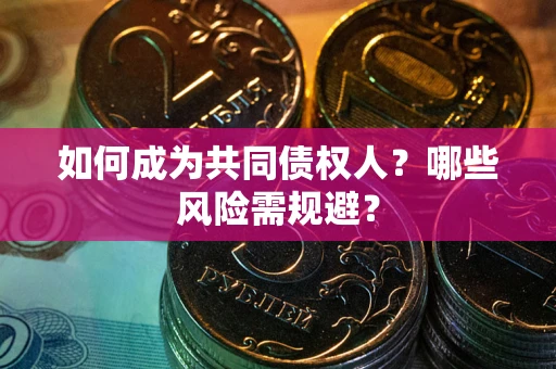 济南如何成为共同债权人？哪些风险需规避？