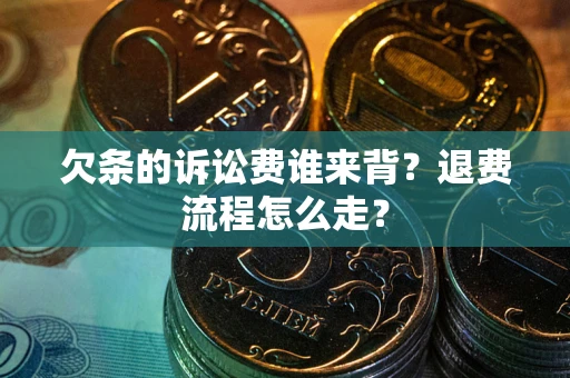 济南欠条的诉讼费谁来背？退费流程怎么走？