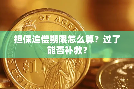 济南担保追偿期限怎么算？过了能否补救？